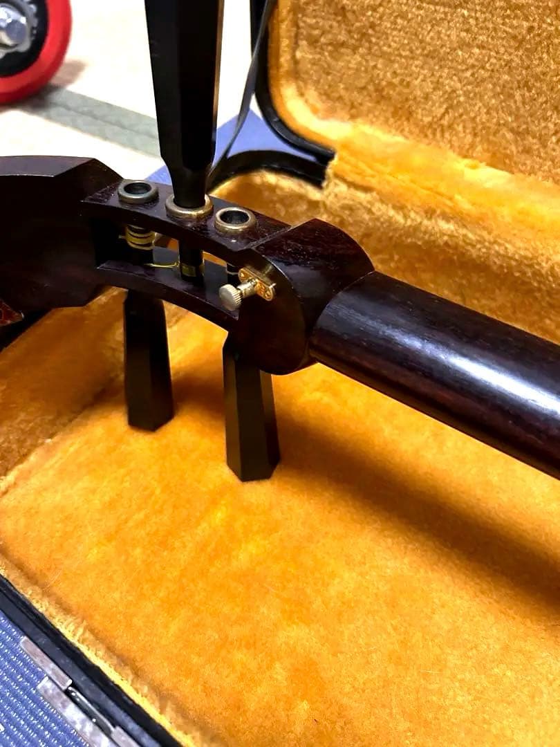 津軽三味線ケース付き バチ　付属品