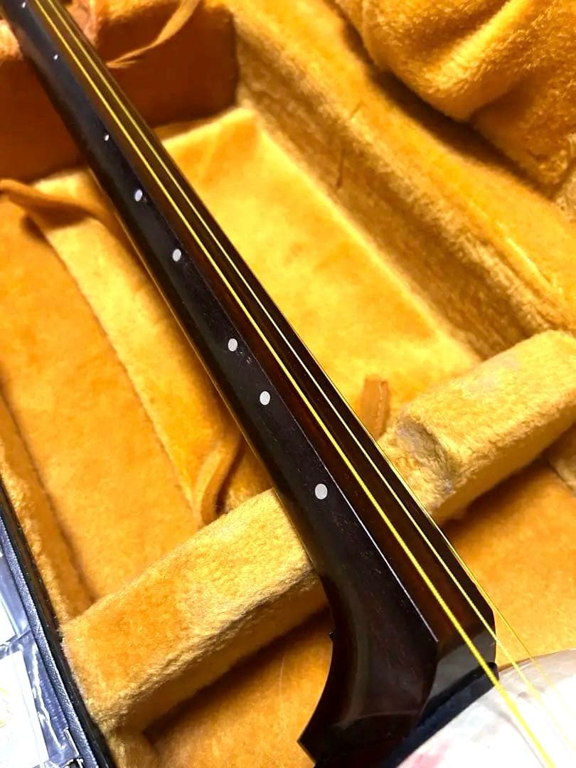 津軽三味線ケース付き バチ　付属品