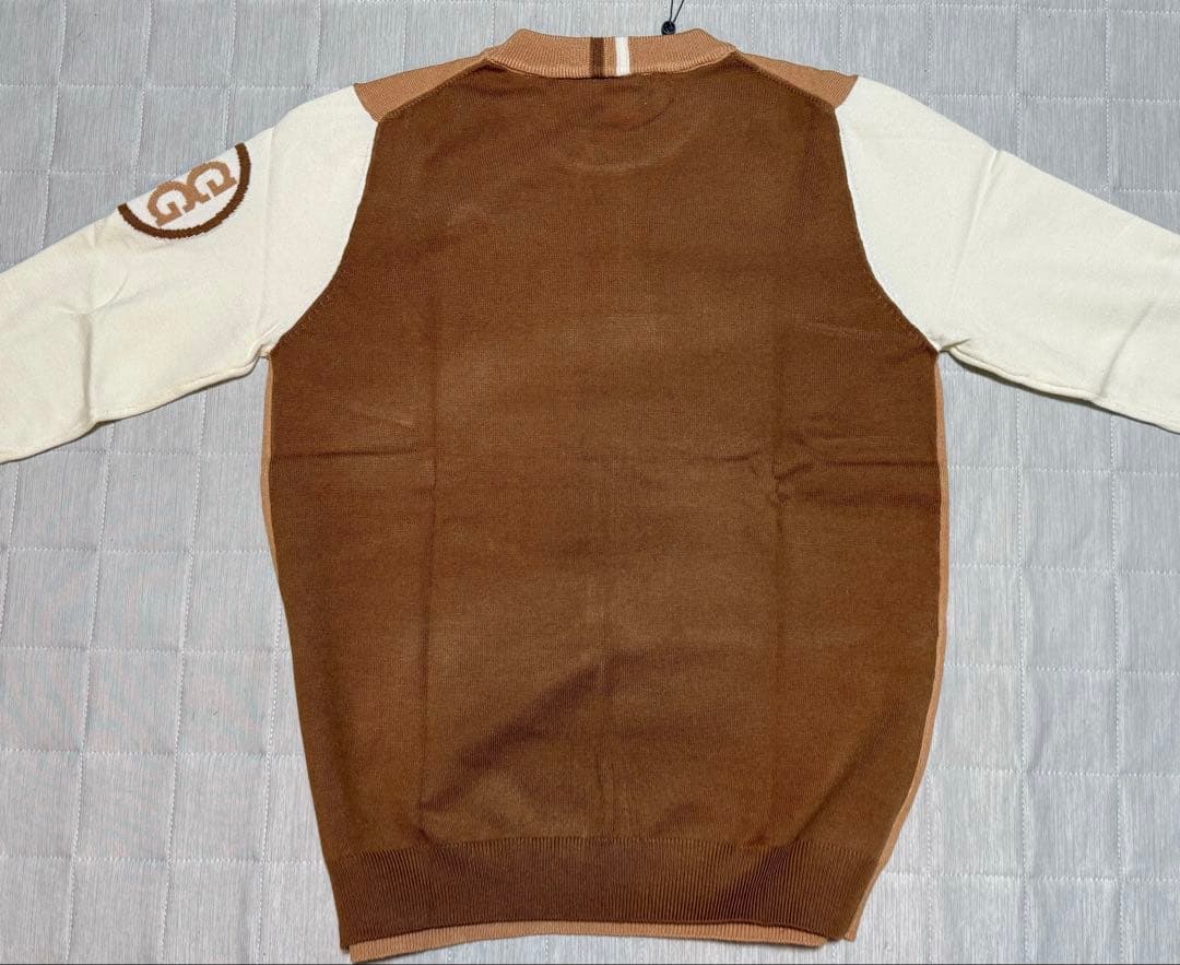 【新品】G/FORE ジーフォア　ニット　セーター　バイカラー ツートン ゴルフ