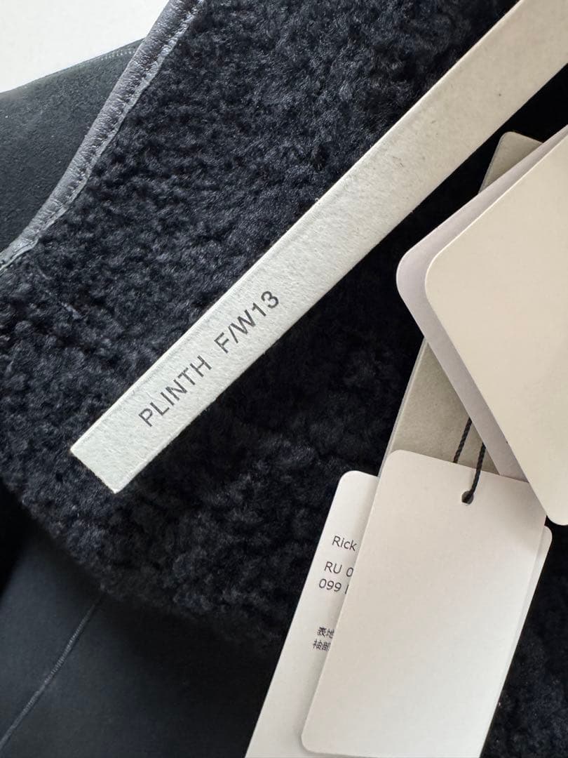 R*C様 【希少】Rick Owens シアリングジャケット PLINTH レザ - メルカリ