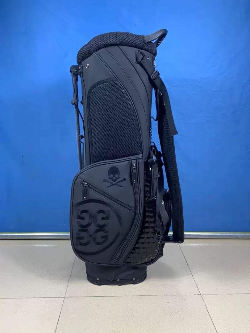 G/FORE スタンドバッグ ブラック スカルデザイン