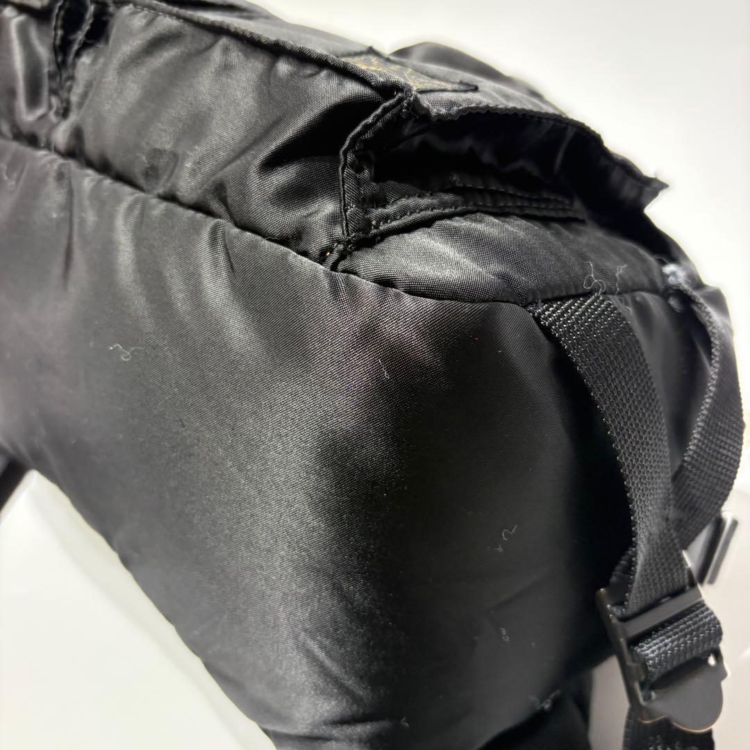 美品 PORTER ポーター タンカー ウエストバッグ ボディバッグ ブラック