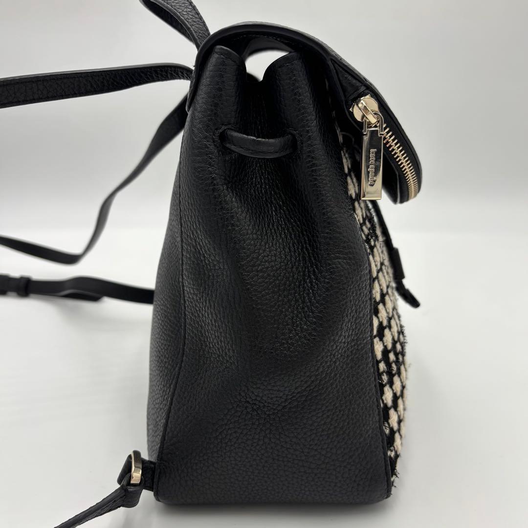 ✨美品✨kate spadeケイトスペード リュック バックパック 千鳥柄