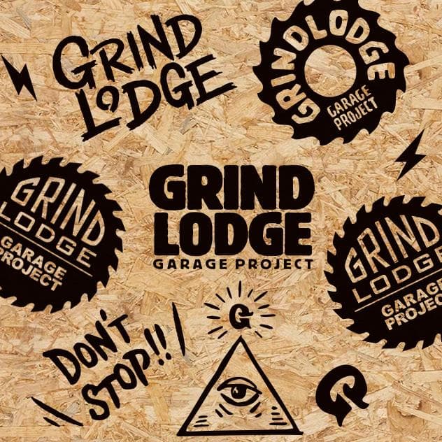 10枚セット】GRINDLODGE グラインドロッヂ カッティング ステッカー