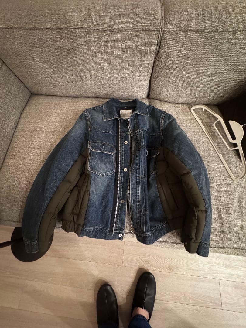 ジャケット・アウター sacai Denim PufferBlouson22-02882M