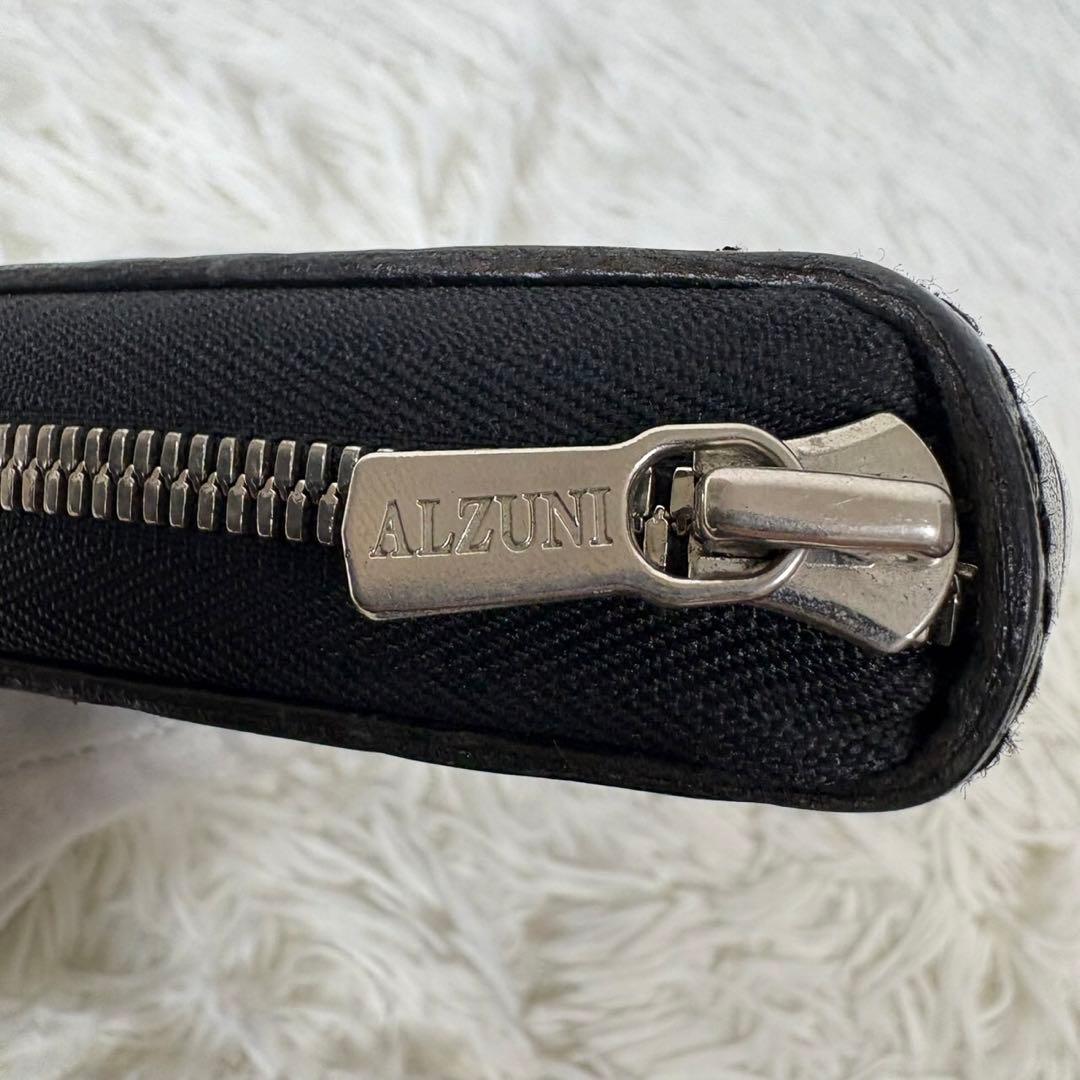 新品未使用✨ALZUNI アルズニエ　長財布　ロングウォレット　クロコ型押し