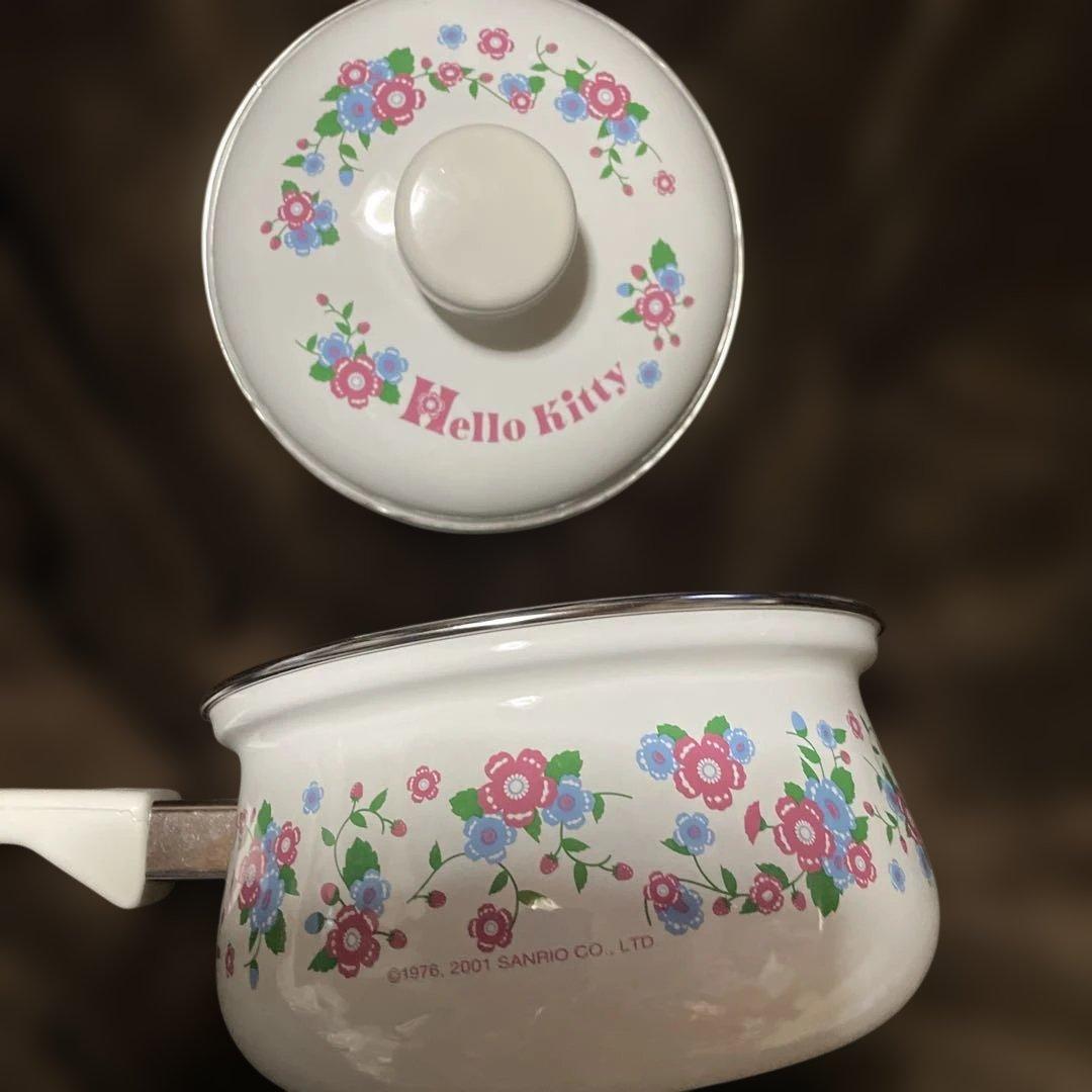 ハローキティいちご☆片手鍋☆2001年製☆激レア - メルカリ