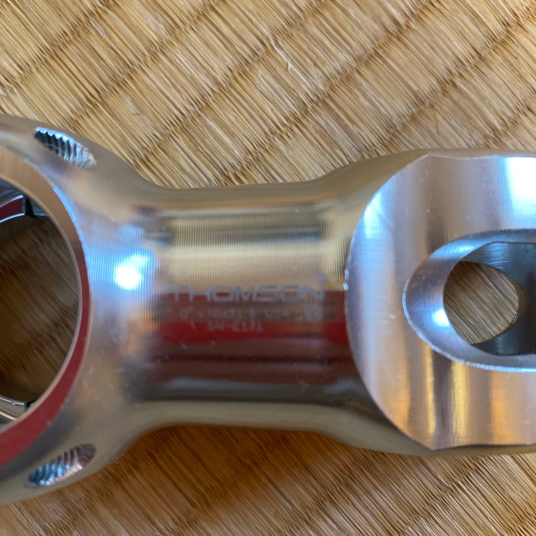 Thomson アルミ シルバー 自転車用ステム 31.8mm