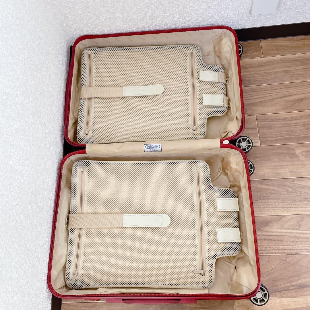 RIMOWA SALSA 873.52 スーツケース 4輪 TSA レッド