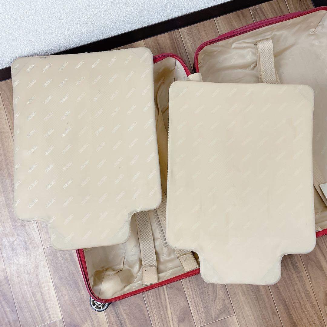 RIMOWA SALSA 873.52 スーツケース 4輪 TSA レッド