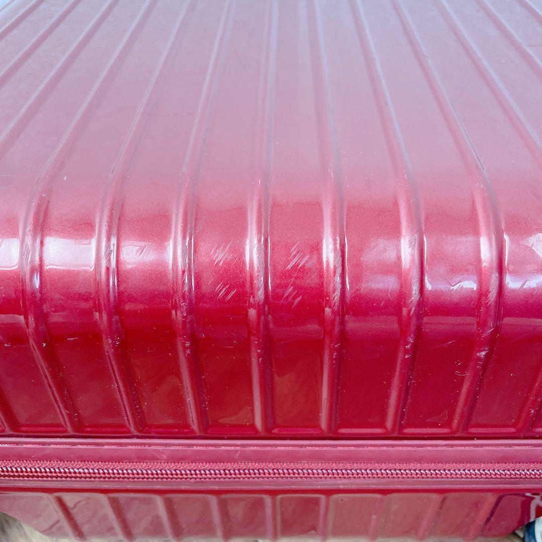 RIMOWA SALSA 873.52 スーツケース 4輪 TSA レッド