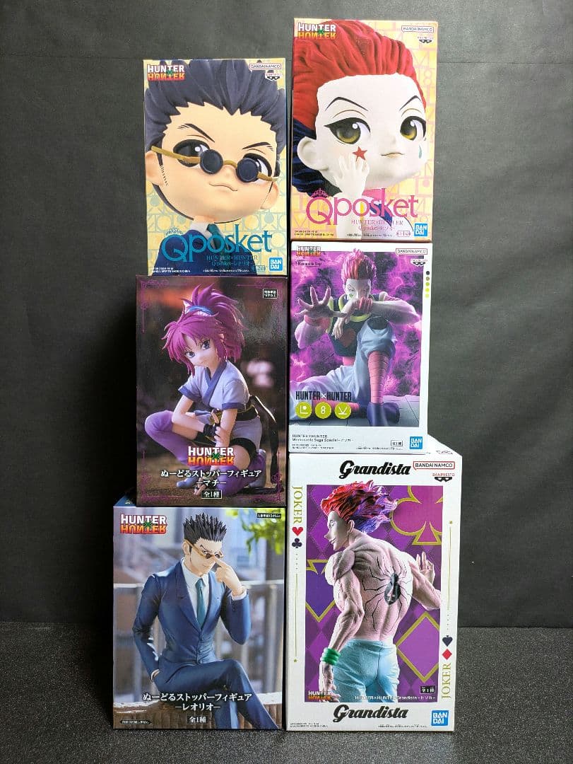 フィギュアまとめ売り ハンターハンター ヒソカ ナルト サスケ
