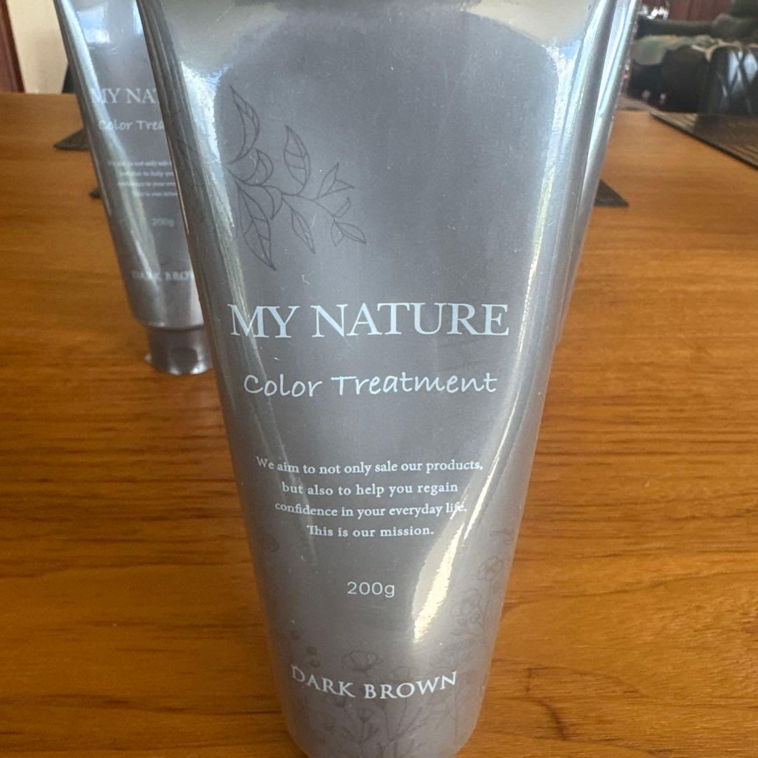 MY NATURE Color Treatment ダークブラウン 4本セット