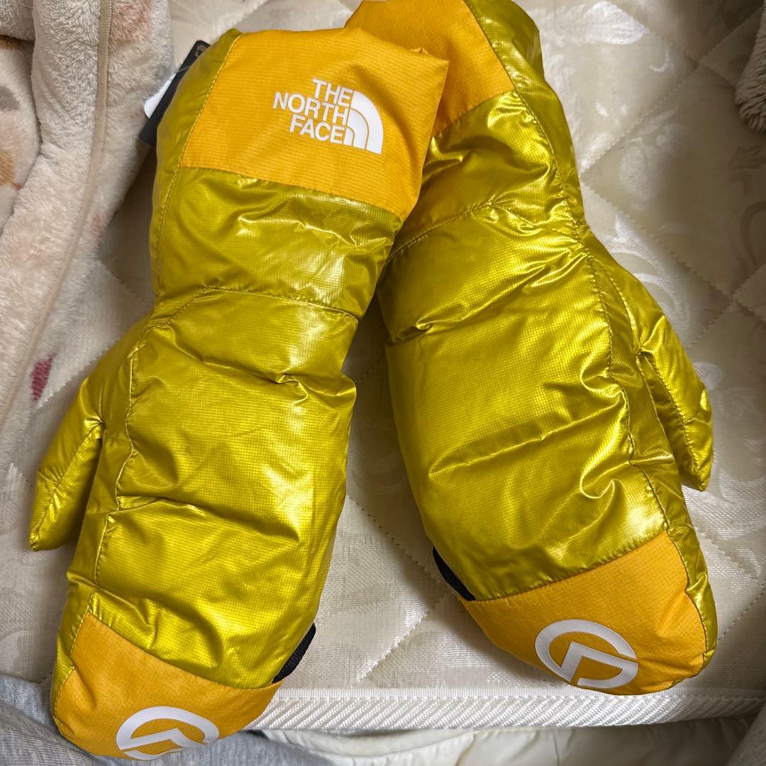 新品ミトン ザ・ノース・フェイスインサレーテッドダウン カナリアイエロー