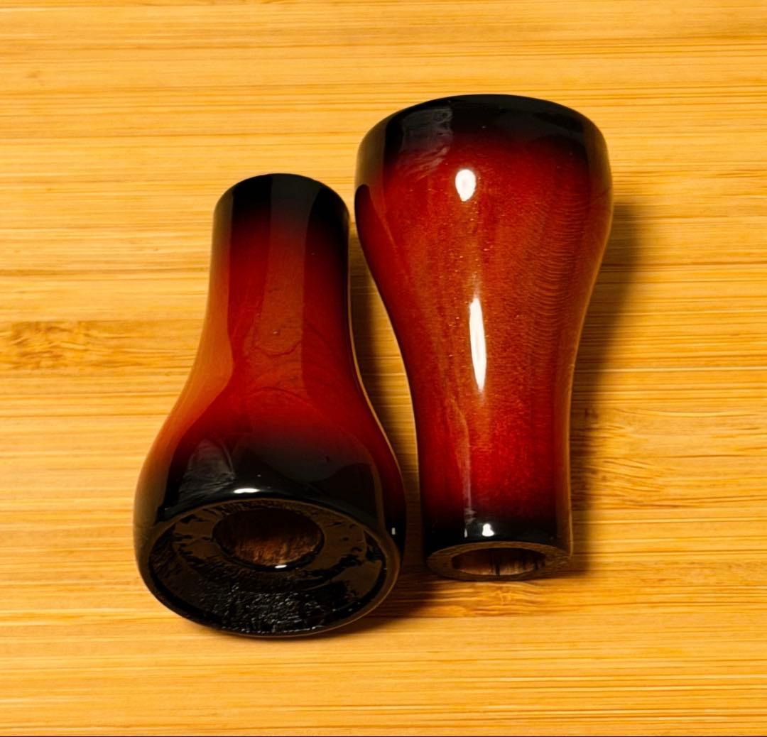 DCX】ウッドノブ サンバーストレッド - メルカリ