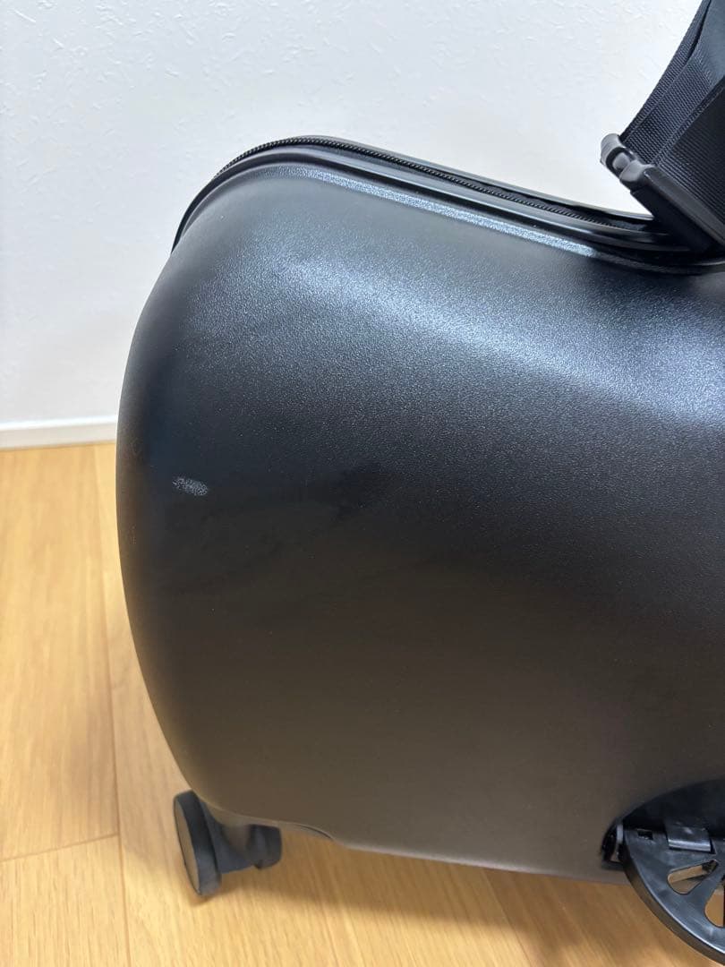 美品 子供が乗れるキャリーケース　キッズトラベルキャリーケース