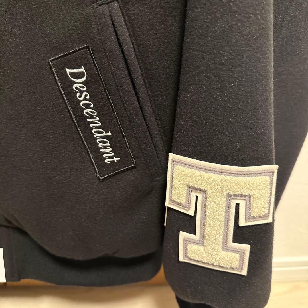 ジャケット・アウター DESCENDANT/SQUAD VARSITY JACKET BLACK 3