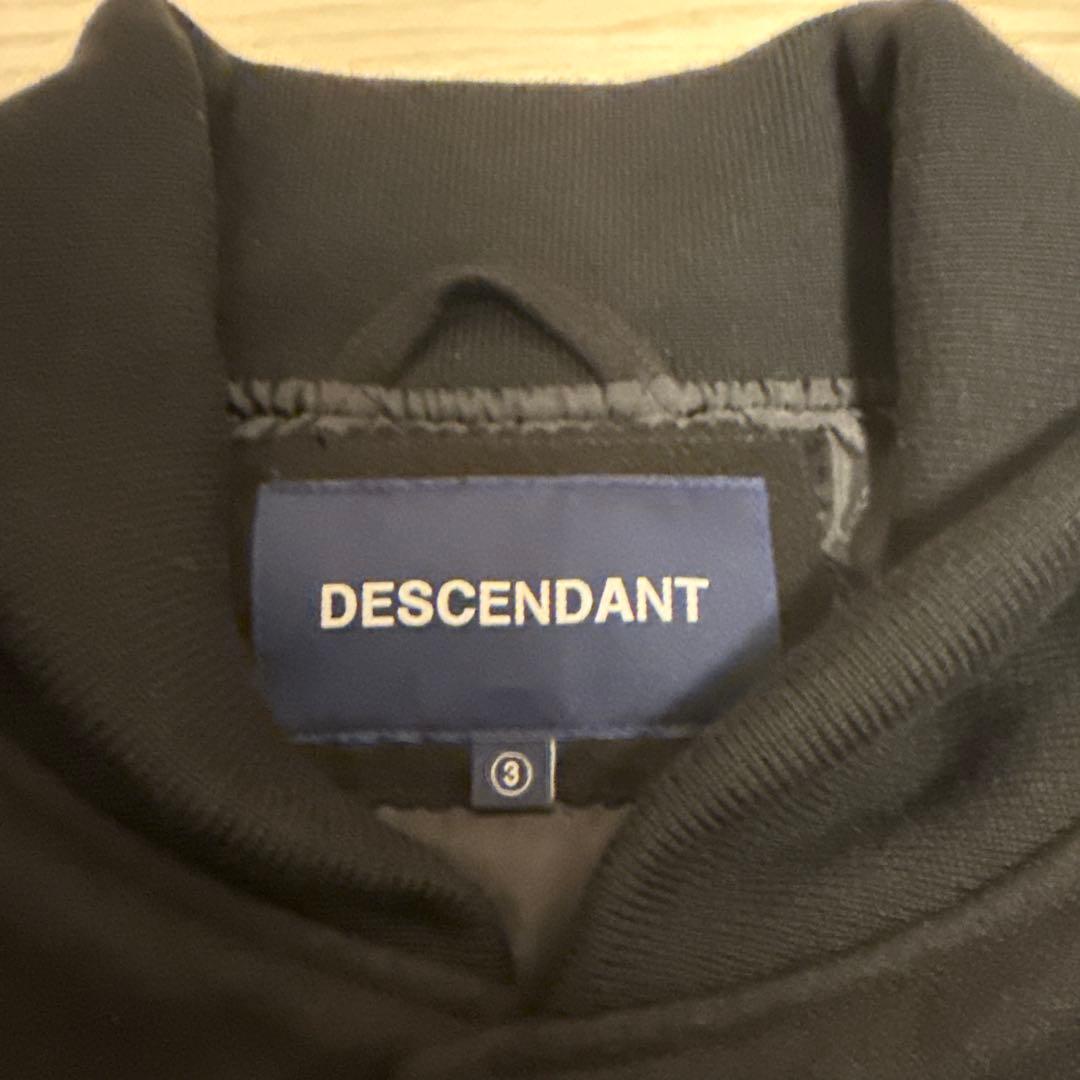 ジャケット・アウター DESCENDANT/SQUAD VARSITY JACKET BLACK 3