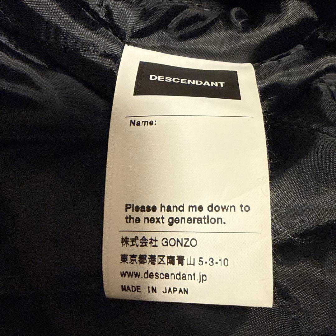 ジャケット・アウター DESCENDANT/SQUAD VARSITY JACKET BLACK 3