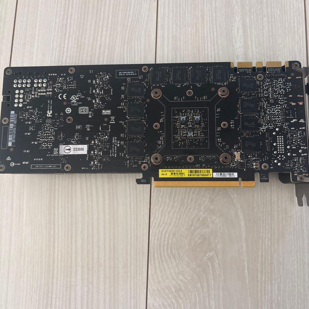 ‼️最終値下げ‼️GTX TITAN X グラボ　12GBモデル