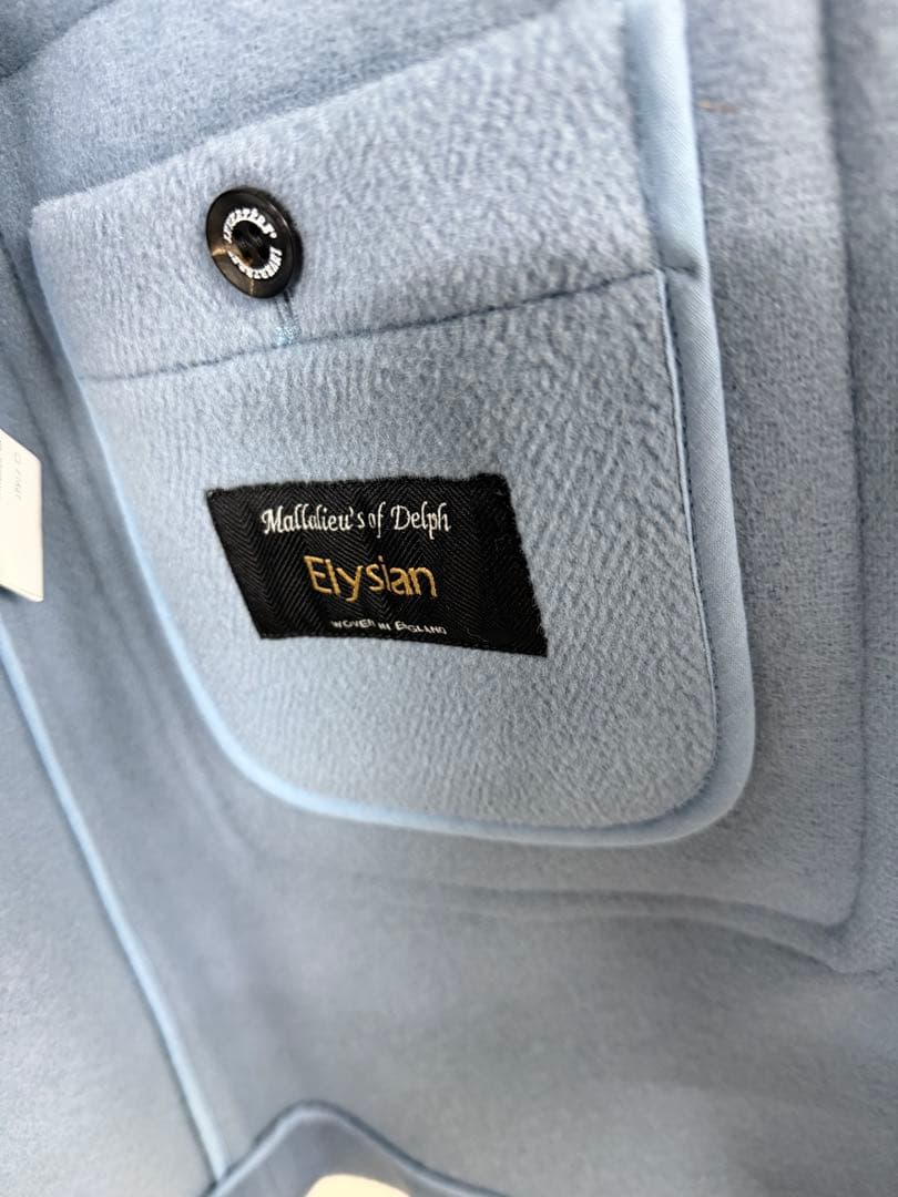 未使用サンプル品INVERTERE ダッフルコートBIRMINGHAM水色38