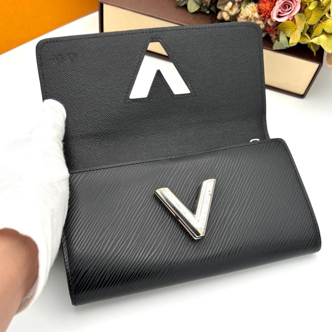 マジカワ様　ルイヴィトン エピ ポルトフォイユ ツイスト ブラック 長財布 黒