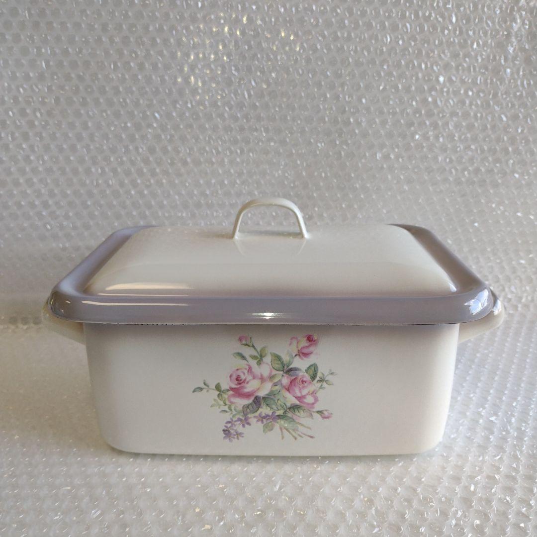 イマン　ビビアン　角ストッカー　ホーロー