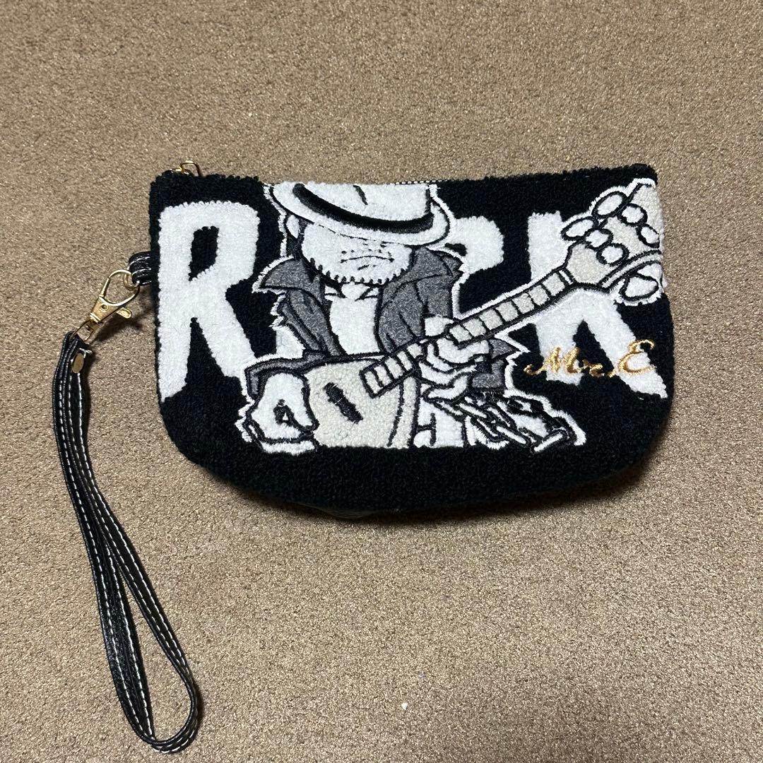 美品】矢沢永吉 /YAZAWA /ポーチ/サガラ刺繍/Mr,E - メルカリ