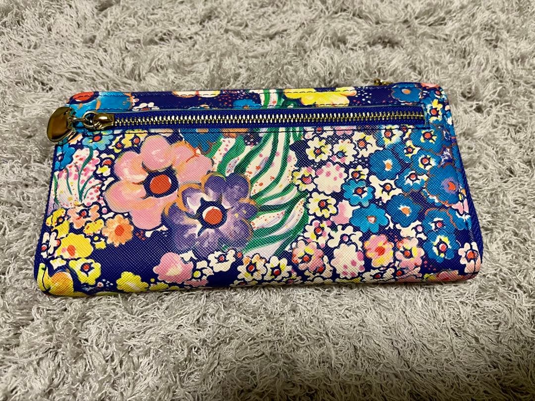 【極美品】TSUMORI CHISATO 花柄 長財布 マルチカラー
