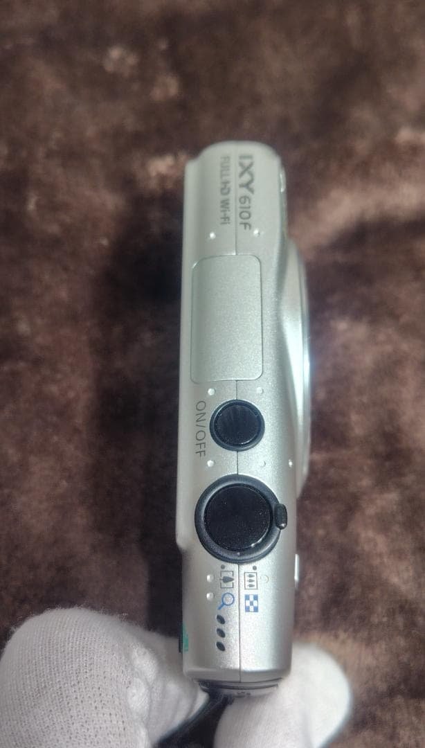 【美品 】Canon IXY610F シルバー　キャノン　デジカメ