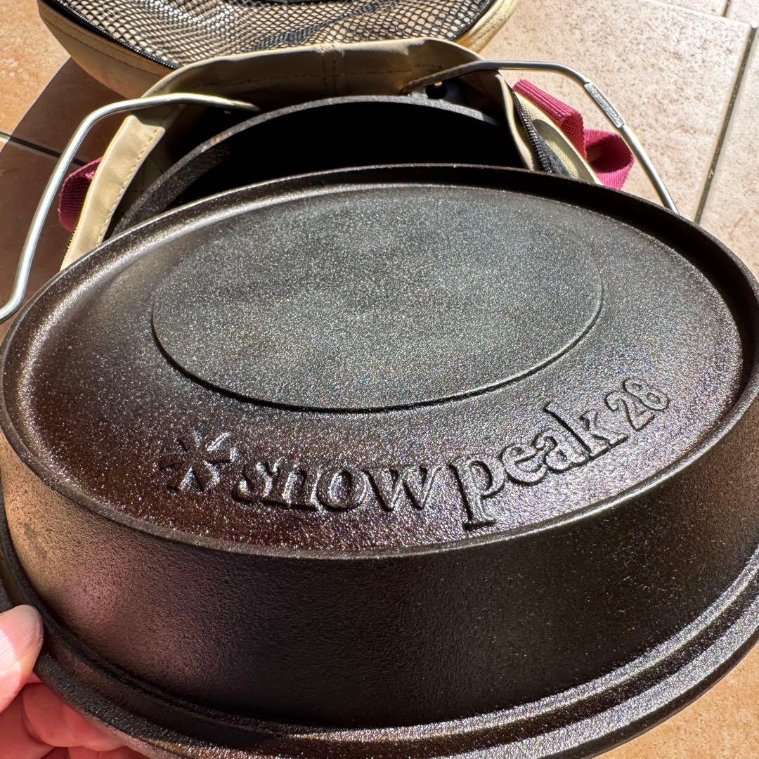 スノーピーク 和鉄ダッチオーブン28 チャコールスタンド インナー