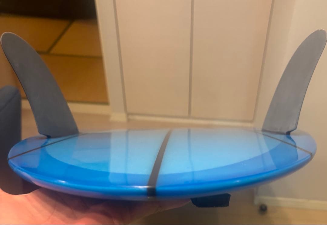 YUサーフクラシック RUシェイプ 6.10 3ストリンガー ツインフィン