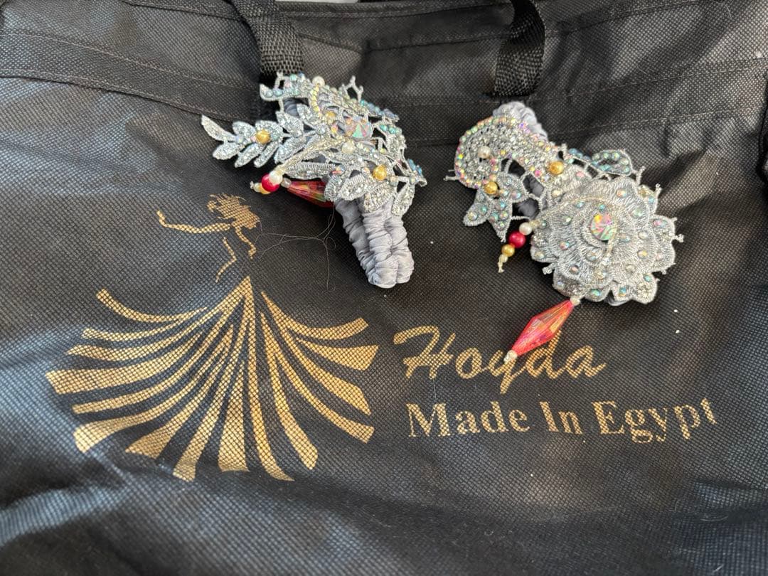 ベリーダンス衣装　hoyda ゴージャス赤系