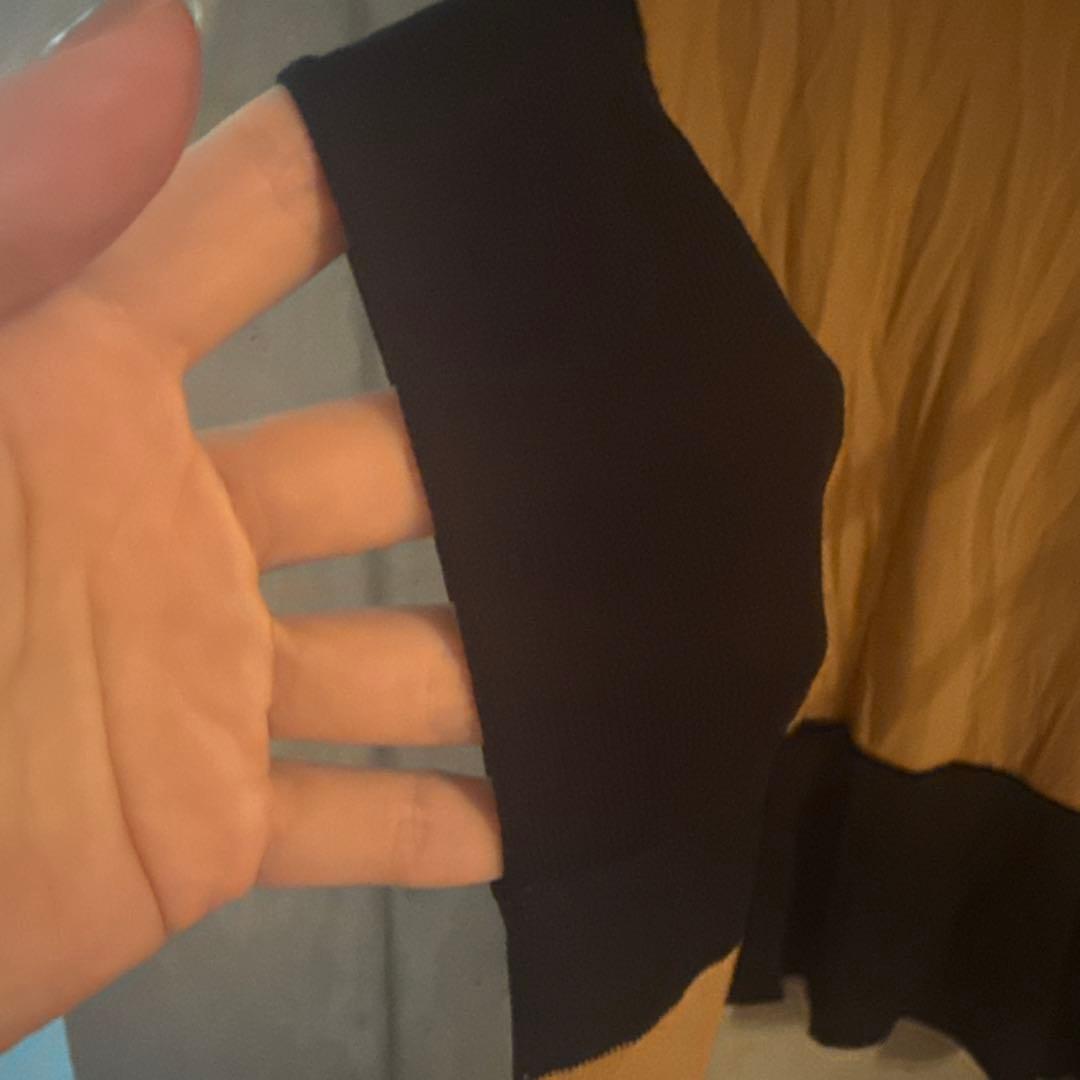 マルジェラ バイカラー ポンチョ トップス