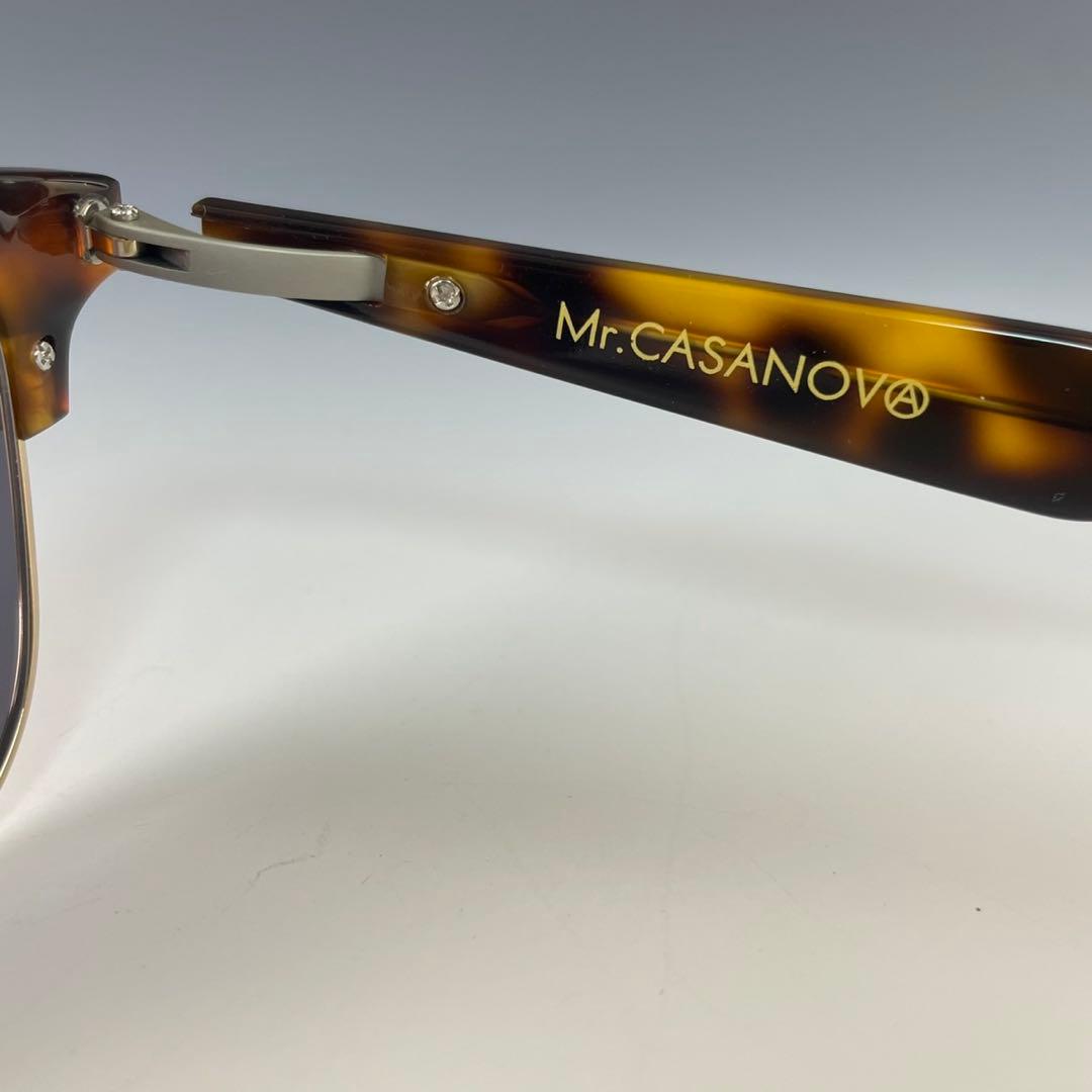 ミスターカサノバ STOMPブロー サーモント ブラウンデミ サングラス 美品