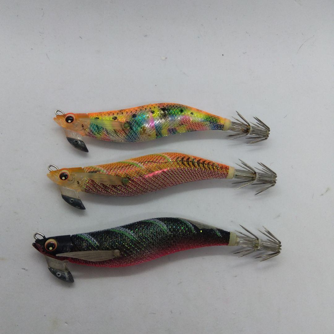 DUEL EZ-Q マグキャスト 3号、マグキャスト3.5号 中古エギ9個セット