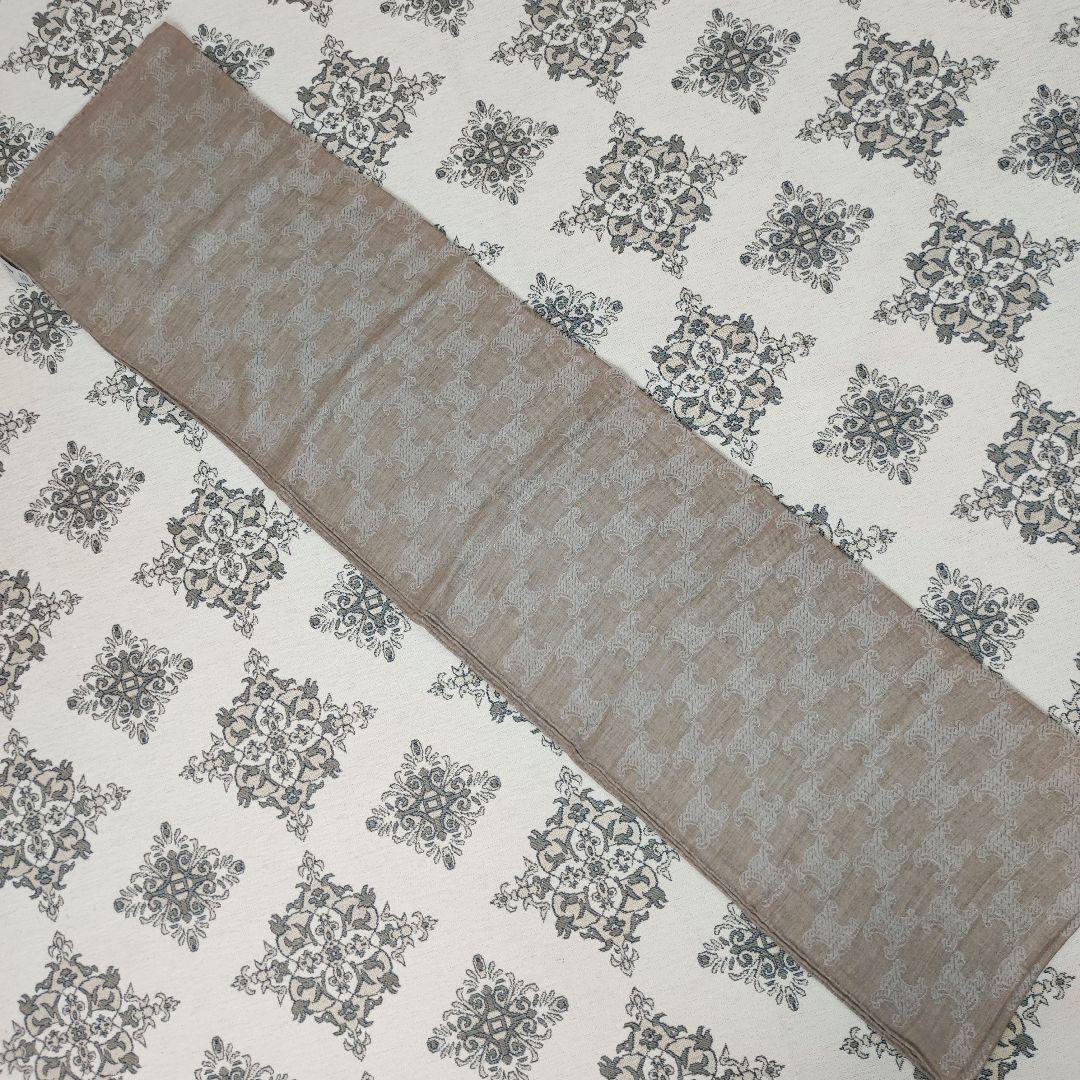 美品　CELINE　セリーヌ　超ロングストール　ビスコース　カシミヤ　シルク