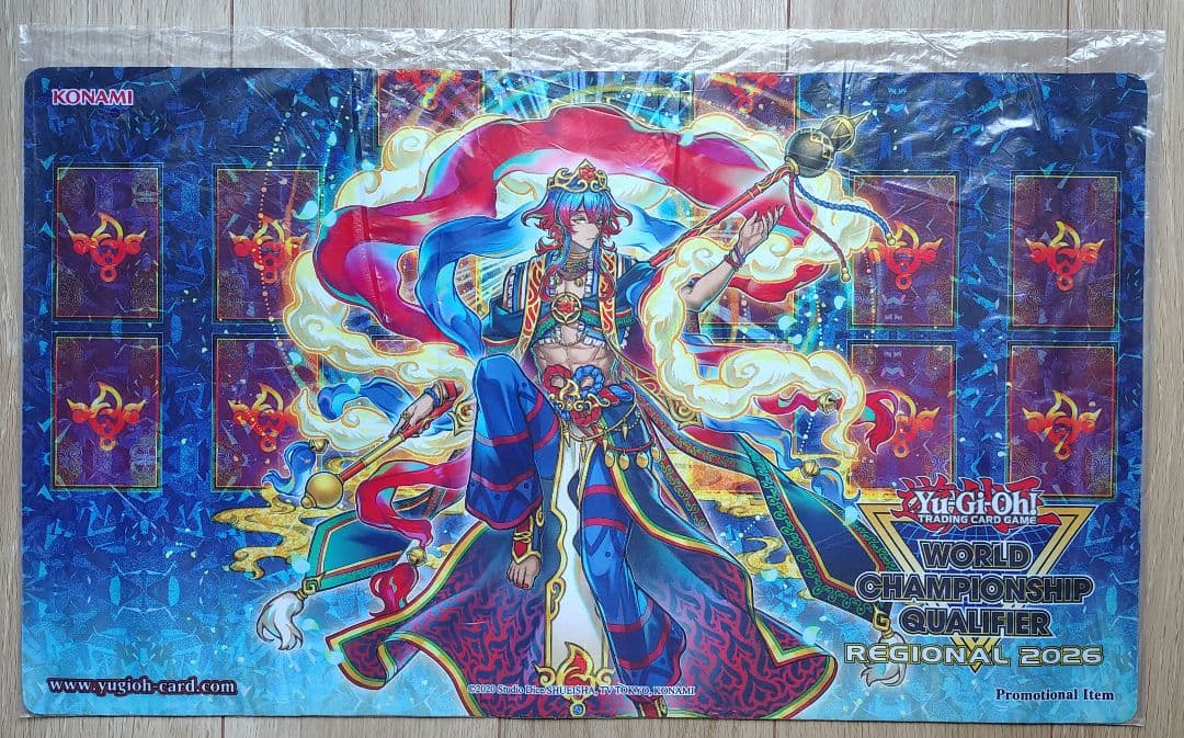 遊戯王 公式 プレイマット 絢嵐たるスエン WCQ 2026 未開封 EU版