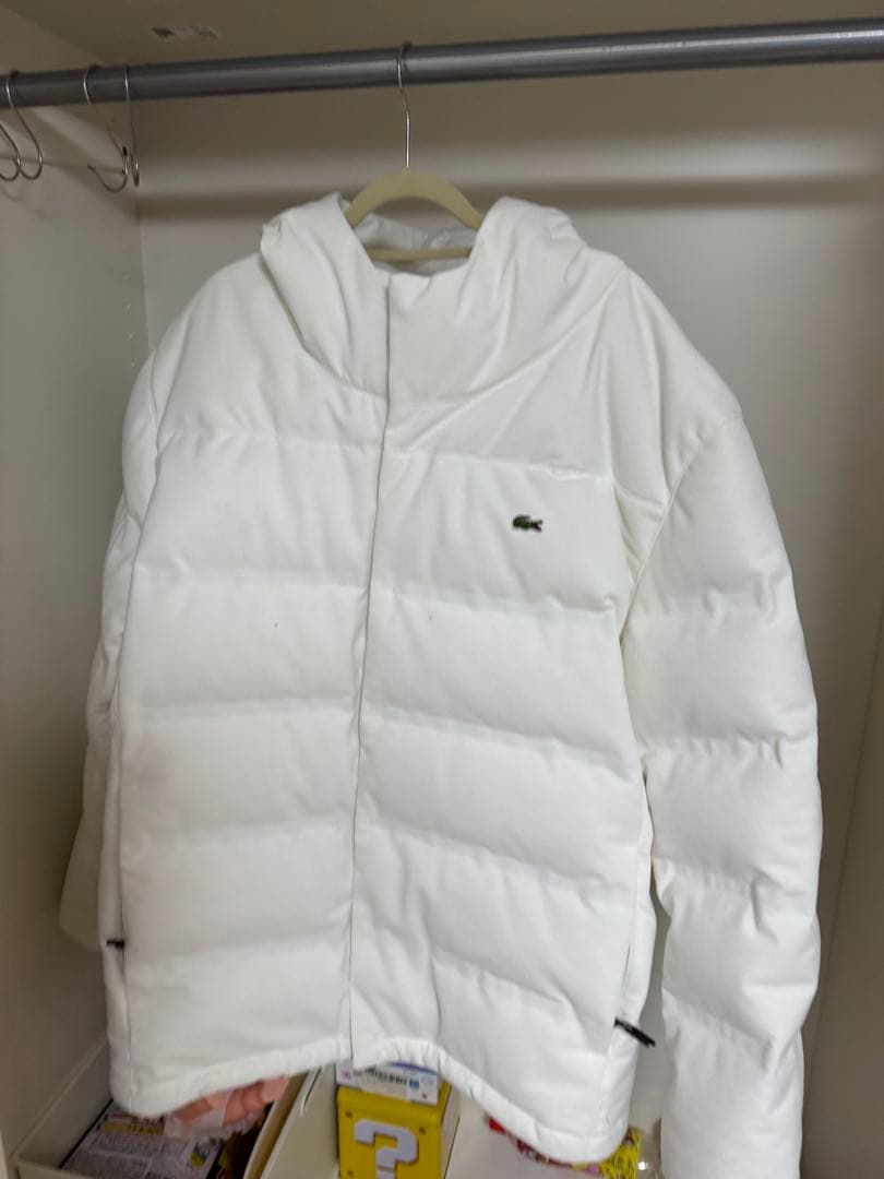 新品未使用 タグ付きLACOSTE ラコステ ダウンジャケット ピケ - メルカリ