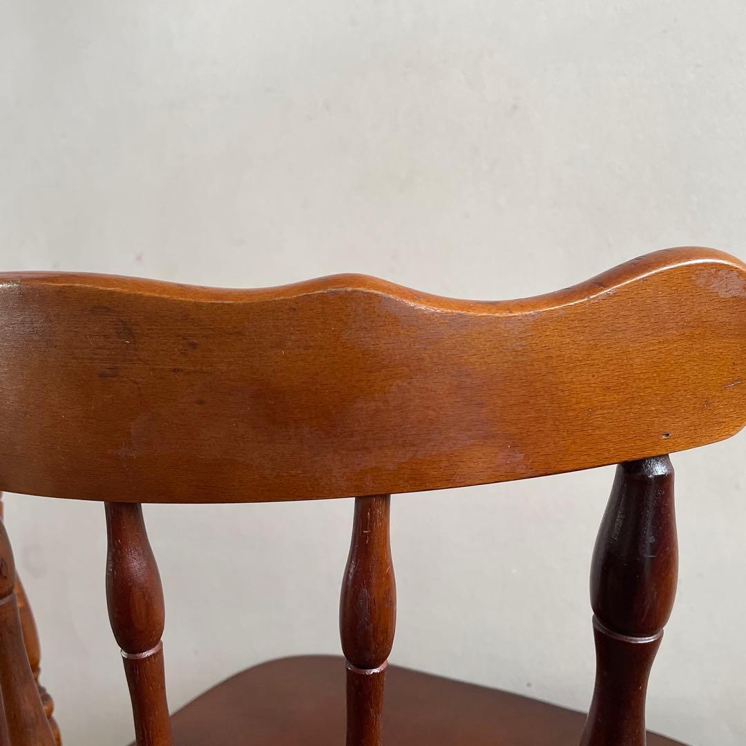 ③ミキモク　ウィンザーチェア　ダイニングチェア　レトロ　アンティーク