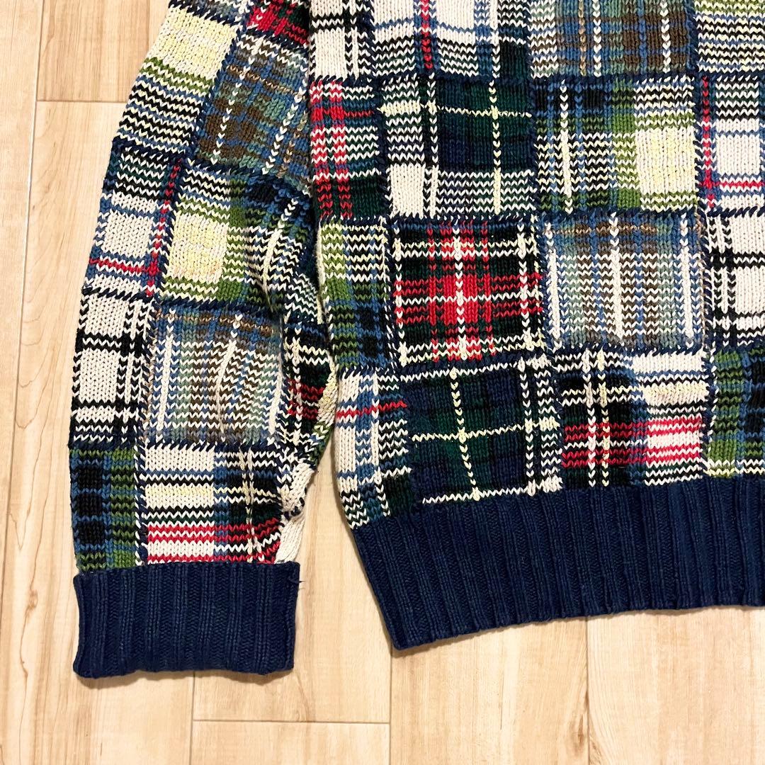 激レア！1990’s RALPH LAUREN “PATCHWORK” KNIT