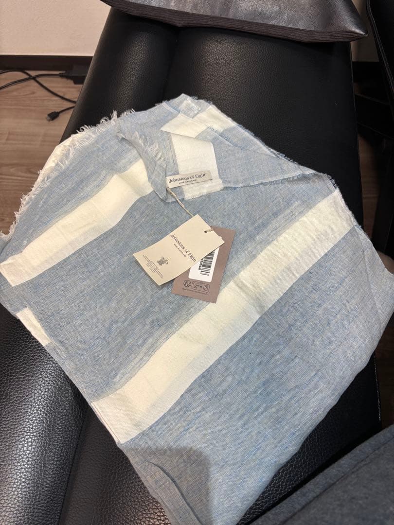 Johnstons of Elgin 新品ロングストール　180センチ