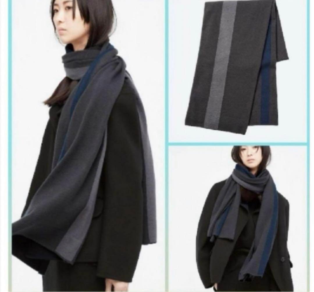 新品未使用】ユニクロ プラスJ +J カシミア カシミヤ マフラー