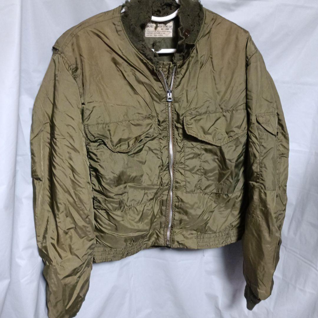 ジャンク品実物米海軍WEPフライトジャケット2着 セット