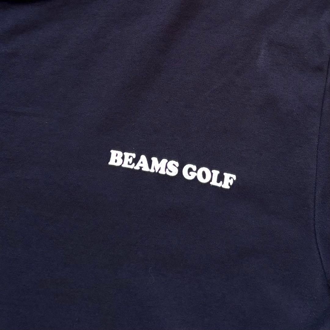 BEAMS GOLF ビームスゴルフ Disneyドナルド モックネックTシャツ