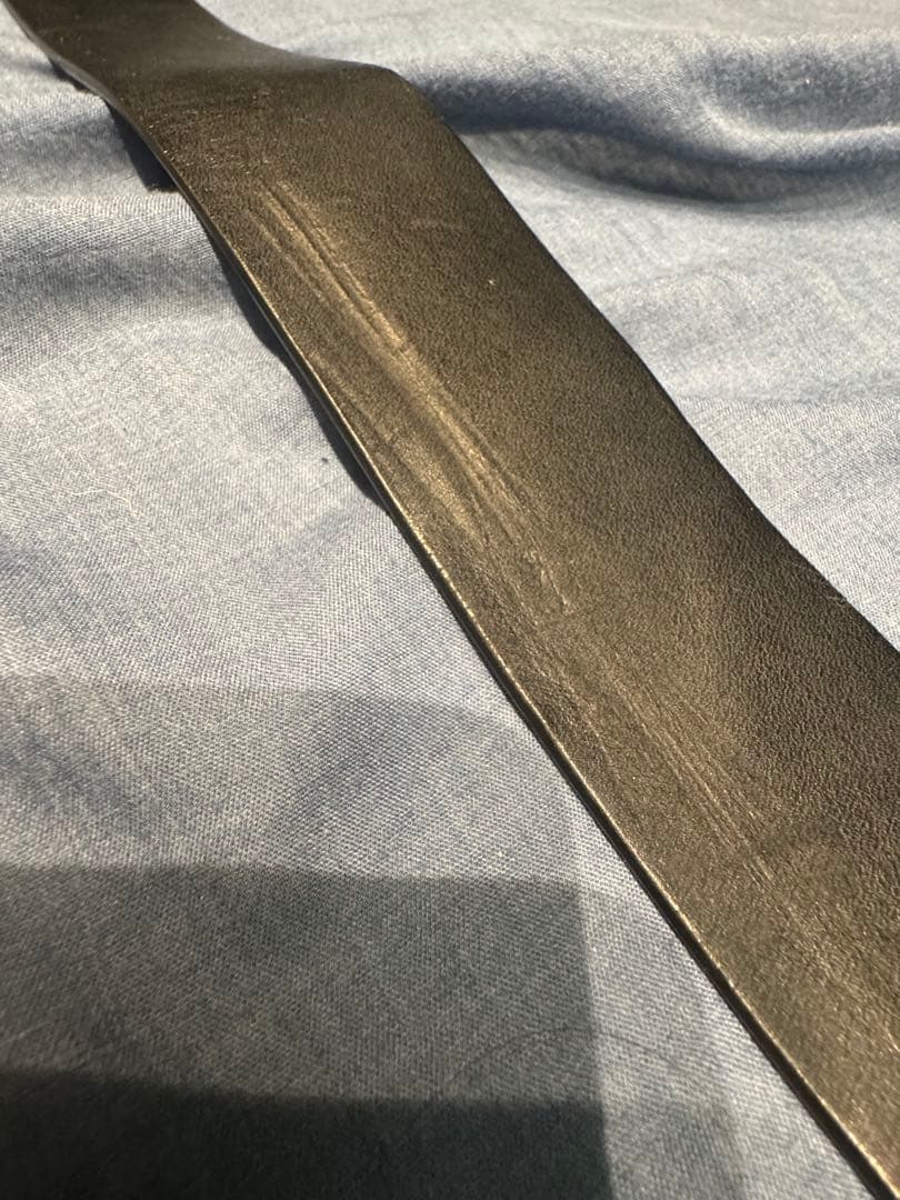 傷あり※ 高橋愛着用 メゾン マルジェラ レザーベルト 4ステッチ - メルカリ