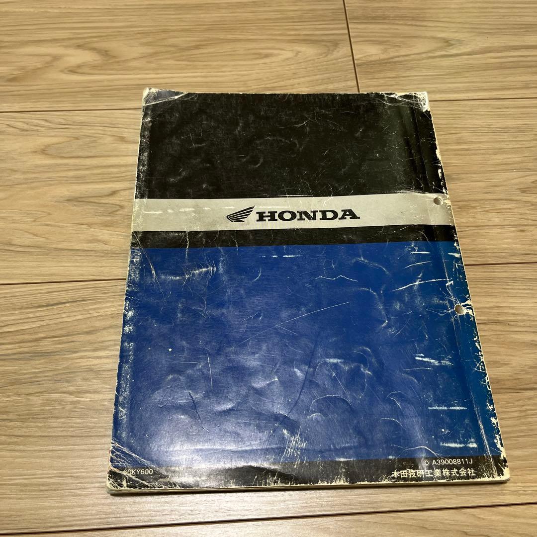 HONDA VT250 スパーダ サービスマニュアル