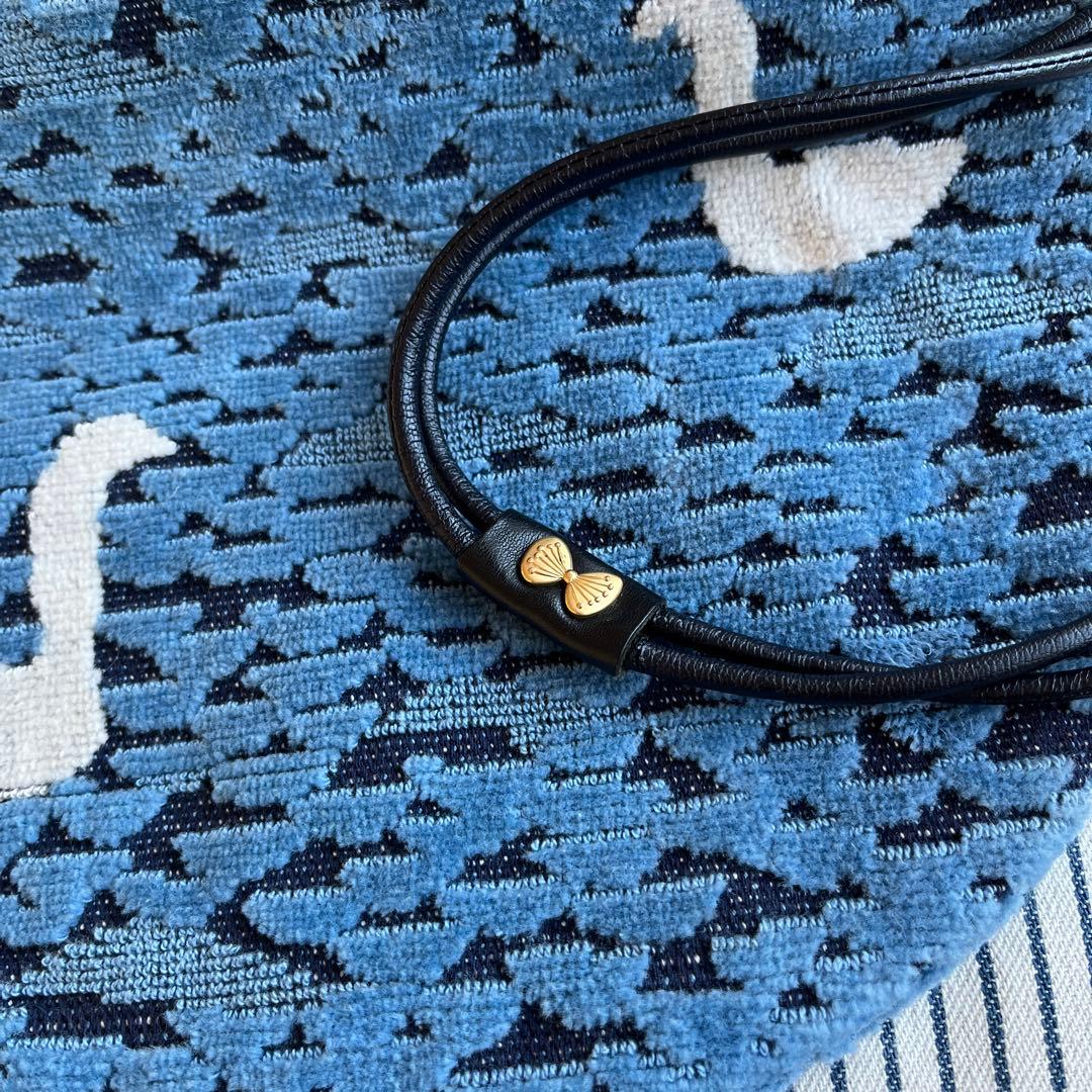 ミナポルホネン　クッペバッグ　winter lake ポシェット　ブルー