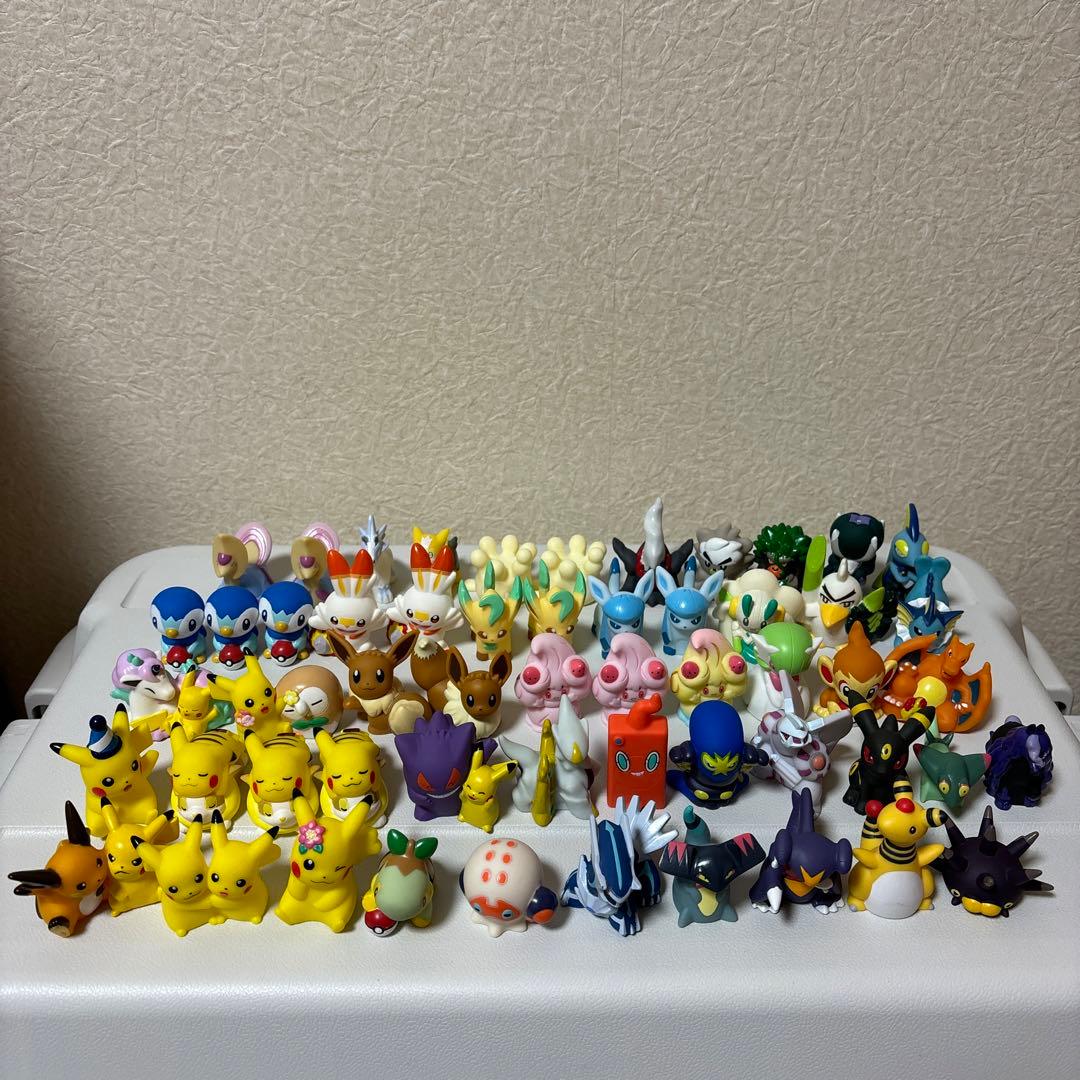ポケモンキッズ 指人形 まとめ売り 55体 - メルカリ