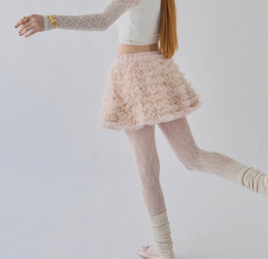 ”Ballerina” volume tulle balloon skirt